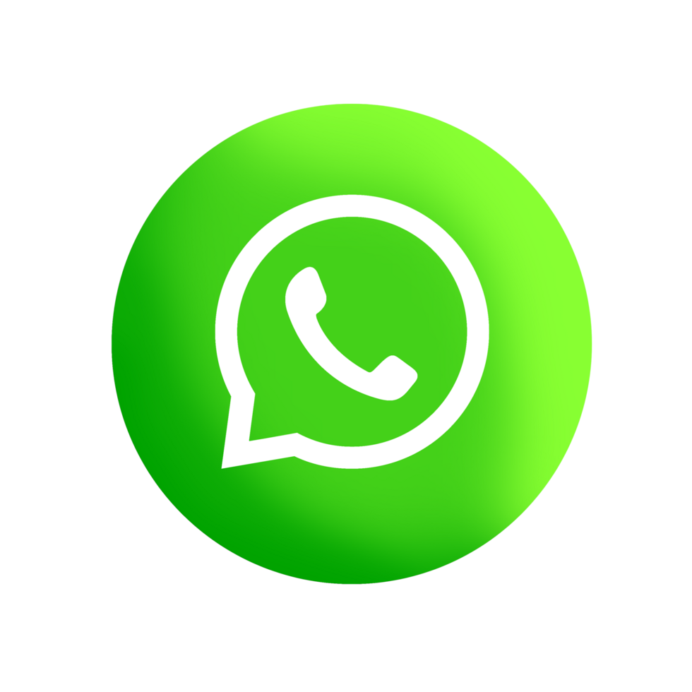 whatsapp logo icon isolated on transparent background free png